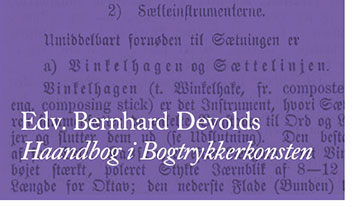 Norges første fagbok om typografi, 1863