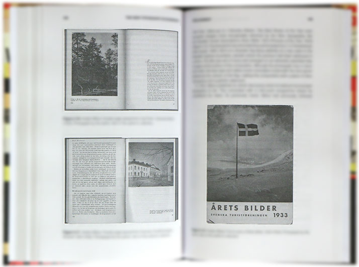Modernistisk typografi av svenske Anders Billow i bøker